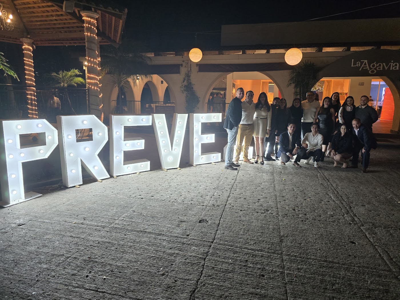 Equipo Prevé evento La Agavia